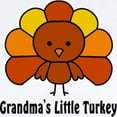 thumbnail image 2 of CafePress - Grandma's Little Turkey Infant Bodysuit - Baby Light Bodysuit, Size Newborn - 24 Months, 2 of 4