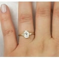 thumbnail image 5 of vylahjewellery 1.50 Ct Cushion Cut Forever Ring 18K White Gold Moissanite Side Stone Expensive Wedding Ring for Her, 5 of 6