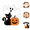 E3-C, variant on Halloween Decoration Wooden Ghost Door Wreath for Front Door Sign Wall Signs Pumpkin Bat Black Cat Happy Halloween Sign Hanging for Home Wall Decor Party Outdoor Indoor Supply,A