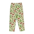 thumbnail image 4 of Balery Finger Lime Fruits print Women's Pajama Pants,Ultra Lightweight Pjs,Lounge Pant-Small, 4 of 9
