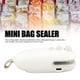 thumbnail image 5 of 2 En 1 Mini Sellador De Bolsas, Sellador De Caliber Portátil Recargable Y Sellador De Bolsas Portátiles Con Cordones Para Bolsas De Plástico Bolsas De Alimentos Almacenamiento, 5 of 7