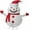 B, variant on Vikakiooze Lighting Starlight Light Christmas Decoration Outdoor Christmas Lighting Outdoor Figures, Santa Claus Snowman LED With 40 LEDs Foldable