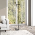 thumbnail image 2 of Evelyn&Zoe Mid-Century Modern 68" Tall Blackened Bronze Floor Lamp, 2 of 7