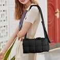 thumbnail image 3 of Bolso tejido edredón para bolso bandolera de mujer cartera tejida para bolso de hombro de mujer, 3 of 5