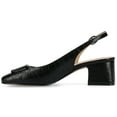 thumbnail image 2 of Journee Womens Everlee Sling Back Square Toe Pumps, 2 of 9