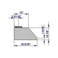 thumbnail image 2 of Bertazzoni 30" Canopy hood - 1 motor - 600 CFM - KU30PRO1X14, 2 of 3