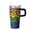 Texture-221, variant on 20oz Geometric Textured Double Wall Tumbler, Stainless Steel Insulated Travel Coffee Mug with Handle Leak Proof Lid Design