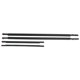 thumbnail image 1 of Joint de vitre de voiture 4 pièces 68161-35073 de remplacement pour Toyota FJ Cruiser 2007 à 2014, 1 of 4
