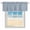 Blue, variant on Beige Tan Kitchen Valances for Windows 60x18 Inch Kitchen Curtains Valances Rod Pocket Farmhouse Striped Modern Artwork Bathroom Window Valances for Window Treatment Decor