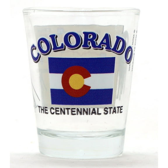 Colorado The Centennial State All-American Collection Shot Glass