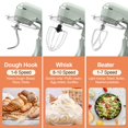 thumbnail image 3 of Batidora de pie CEBORY 6.5 qt 660 W 10 velocidades verde, 3 of 6