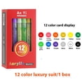 thumbnail image 2 of 60 Colors Paint Markers Paint Pens Acrylic Paint Pens For Students Chirldrens Artists Adults Coloring Drawing Cartoon Anime Comic Brush Tip For Rock Painting Wood Canvas(60ml), 2 of 6