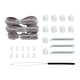 thumbnail image 1 of Kit de reparación de persianas plisadas para vehículos recreativos, accesorios de ferretería livianos, persianas resistentes para vehículos recreativos Gris, 1 of 9