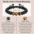thumbnail image 4 of Best Ever Gifts for Mens Teen Boys, Beads Bracelet Gifts for Son in Law, Friend, Brother, Father in Law, Uncle, Boyfriend, Grandson, Nephew, -Graduation Birthday Anniversary Christmas Valentines Day, 4 of 5