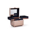 thumbnail image 3 of Caboodles Life & Style Small Train Case, Makeup Cosmetic Case Organizer Small Train Case, 3 of 4
