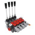 thumbnail image 2 of Monoblock Hydraulic Directional Control Valve, 4 Spool, 11 GPM, SAE Ports, 2 of 4