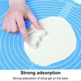 thumbnail image 4 of Non-slip Silicone Mat with Scale Thicken Non-stick Pastry Pad Board Fondant Pie Placemat, Blue, Random Pattern, 4 of 7
