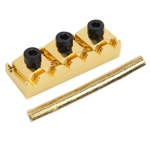 Tuerca de bloqueo de cuerda, 42 mm/1,7 pulgadas Bloqueo de cuerda de guitarra Bloqueo de cuerda de metal de guitarra Tuerca de bloqueo de cuerda de aleación de zinc fiel a su promesa