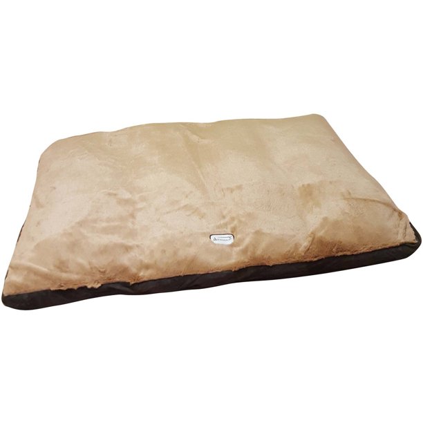 Armarkat Plush Pet Dog Bed, XLarge, Brown