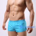 thumbnail image 2 of B-BMen´s Solid Color Slim Fitted Jogging Active Shorts, Gym Training Loungepangjing, 2 of 3