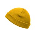 thumbnail image 4 of Top Headwear Solid Winter Short Beanies, Gold, 4 of 4