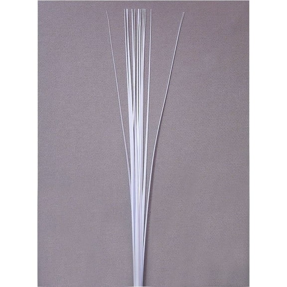 12  PLAIN SPRAYS - 21"  WHITE