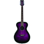 Daisy Rock Pixie Acoustic Electric Plum Purple Burst