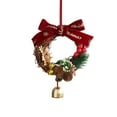 thumbnail image 2 of Herunwer Christmas Jingle Bells Door Hanger Decoration, Metal and Jute Twine Holiday Door Knob Hanger for Home, Tree and Wreath Festive Decor, 2 of 7