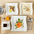 thumbnail image 7 of MALACASA Porcelain Tableware Sets, Ivory White, 30-Piece (6 Packs), 7 of 7