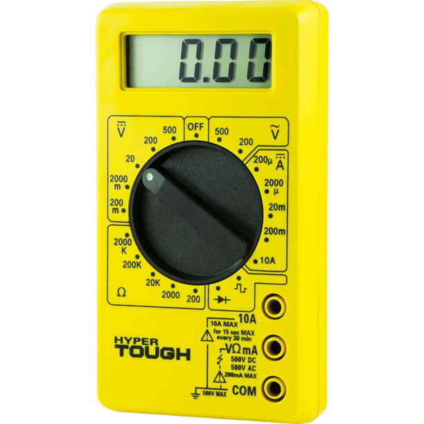 Hyper Tough Digital Multimeter - digitalpictures