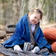 thumbnail image 5 of Field Blanket - Microfleece, Water Resistant, Portable, Durable, Indoor/Outdoor Camp Blanket (84 in × 50 in) - Midnight Blue, 5 of 9