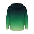 thumbnail image 4 of QUINDOS Mens Sweatshirt with Hoods Gradient Color Full Zip Mens Hoodies Workout Long Sleeve Casual Pullover Tops Kangaroo Pocket, 4 of 4