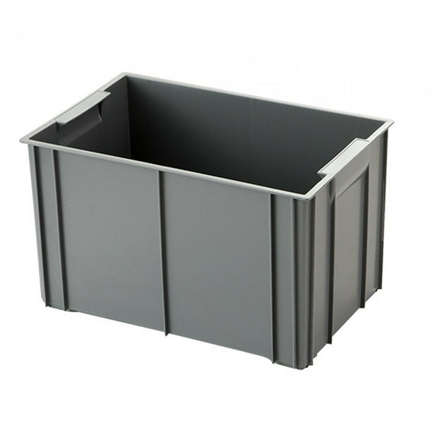 Caja de almacenamiento Caja de usos múltiples Organizador de contenedores de almacenamiento Contenedor de almacenamiento para Gris 285x18x17cm