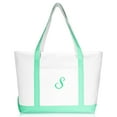 thumbnail image 2 of DALIX Women's Premium Tote Bag Shoulder Bags Monogrammed Mint Green S, 2 of 8