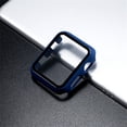 thumbnail image 3 of ALMNVO Compatible with Apple Watch Case 45mm 41mm 44mm 40mm 42mm 38mm,Full Coverage Hard PC Bumper with Tempered Glass Screen Protector Cover Accessories for iWatch SE Series 7 6 5 4 3 2 1, 3 of 6