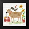 thumbnail image 2 of Urban, Mary 20x20 Black Modern Framed Museum Art Print Titled - Farm Market II, 2 of 5
