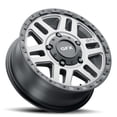thumbnail image 2 of G-FX MV2 Rim 17X8 5X130 Offset 60 Matte Grey w/ Matte Black Lip (Quantity of 1), 2 of 2