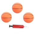 thumbnail image 4 of Raindrops 4 Pcs Ballon de Basket Rond Gonflable Mini Rebondissant Jouets de Basket pour Jeu Intérieur Orange, 4 of 7
