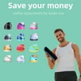 thumbnail image 2 of Replacement Lid for Owala Freesip, One Button Top Replacement, Leakproof BPA-Free School Kids Water Bottle Cap Replacement Compatible with Black Owala 24oz 32oz 40oz 16oz, 2 of 6
