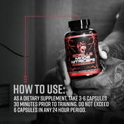 Gorilla Mode Nitricaps, Stimulant-Free Pre-Workout Capsules, 120 Capsules