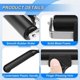 thumbnail image 3 of 3 Pcs Rubber Brayer Roller Stamping Roller Gluing Roller Tool for Printmaking, Gluing Application,3.75 Inches Width Size, 3 of 5