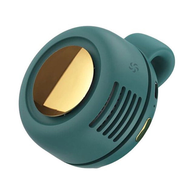Ventilador sin aspas Eigraketly con carga USB 3 velocidades color rosa