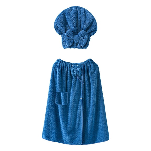 Plus Size Towel With Hair Towel, Bath Towel Wrapping for Women, Oversize Shower Wrapping Dress Spa Bathrobe, Dry Quickly, Comfortable Adjustable Body Wrapping