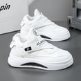 thumbnail image 5 of Men's Casual Sneakers, Simple And Stylish Skateboard Shoes with Wing-Shaped Straps, Perfect for Daily Streetwear., 5 of 6