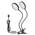 thumbnail image 1 of USB Plant Grow Light 156 LEDs Sunlight Full Spectrum Adjustable Desktop Clamp Growing Lamp for Indoor Plants 5 Dimmable Levels 4/8/12H Timer, 1 of 4