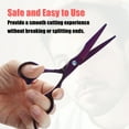 thumbnail image 2 of Unique Bargains Vocoste Professional Hair Cutting Shears 6.5 Inch Hair Scissors Stainless Steel Razor Edge Barber Scissors Purple, 2 of 7