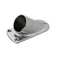 thumbnail image 1 of Stainless Steel Floor & Wall Base Flange (1-1/2" Round Beveled), 1 of 2
