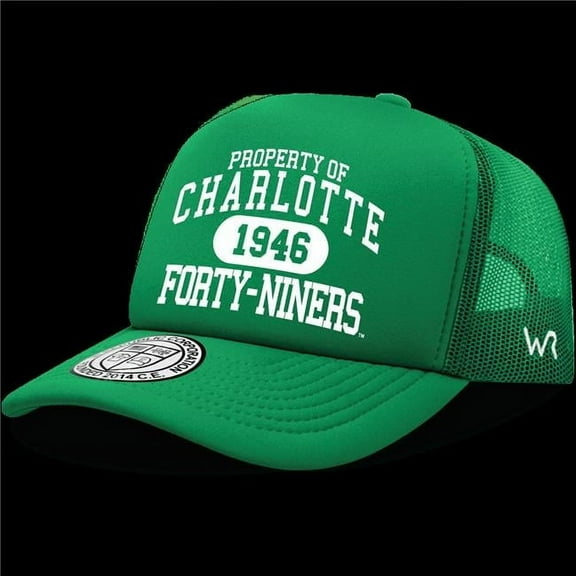 University of North Carolina at Charlotte 49ers Property College Cap Hat - Kelly