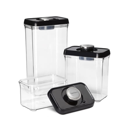 Fresh Edge 6-Piece Vacuum Sealed Food Storage Containers - Walmart.com