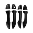 thumbnail image 1 of Recubrimiento de manija de puerta Unique Bargains para Toyota Corolla 2014-2018, cubierta de manija de cola duradera ABS, 1 juego negro, 1 of 1